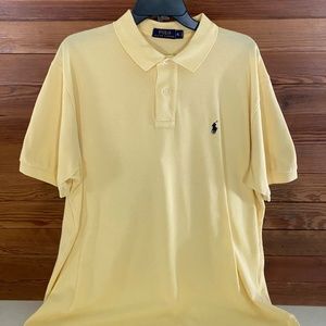 POLO Ralph Lauren Light Yellow polo shirt XL